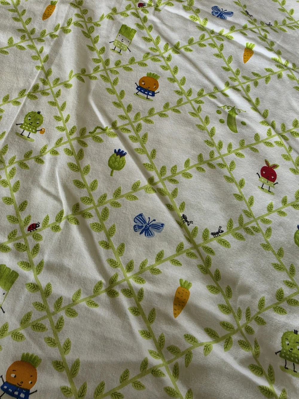 Whimsical Garden Print Kids Duvet/ And Padding IKEA 39×44